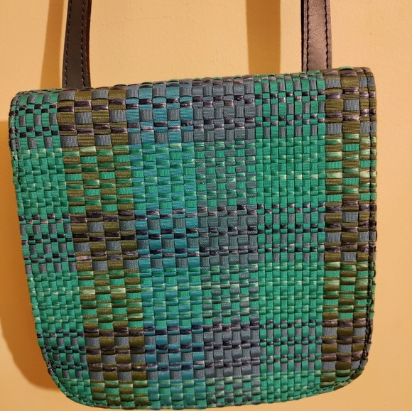 Patricia Nash Grenada ribbons & raffia crossbody - Picture 9 of 9